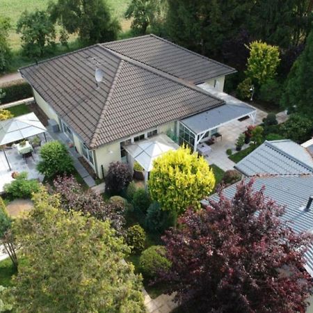 Ferienhaus Blaumond Mit Gartensauna Wandlitz Esterno foto