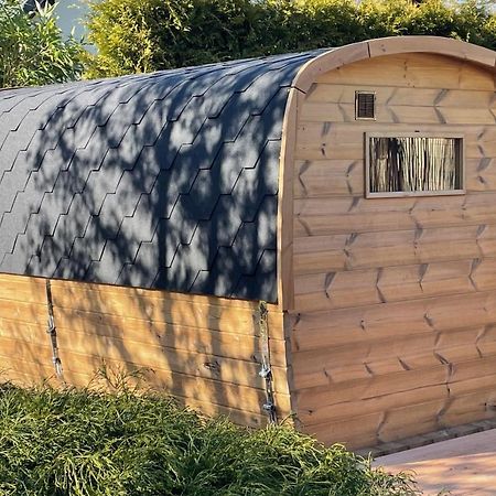 Ferienhaus Blaumond Mit Gartensauna Wandlitz Esterno foto