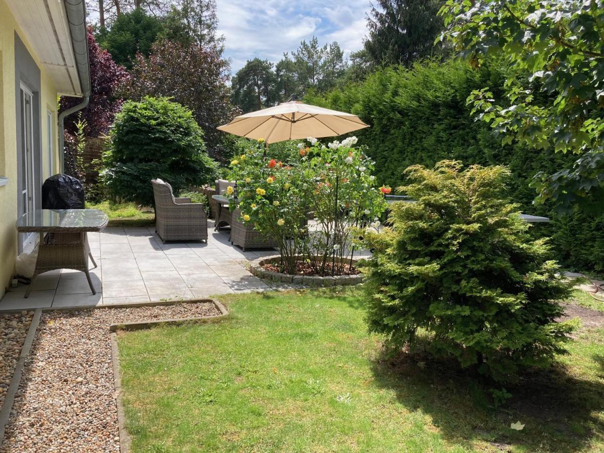 Ferienhaus Blaumond Mit Gartensauna Wandlitz Esterno foto